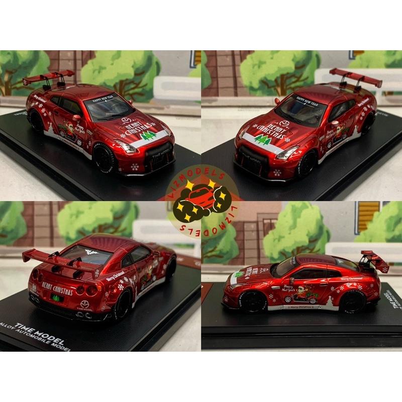 🔅里氏模型車 POP RACE TM 1/64 保時捷 NISSAN GTR 聖誕節 特別版 高尾翼 可口可樂 模型車-細節圖7