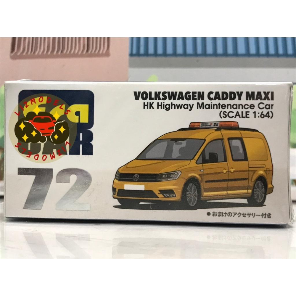 🔅里氏模型車 雙11特價 Era Car 1/64 VW Caddy 福斯 計程車 白色 合金模型車-細節圖7