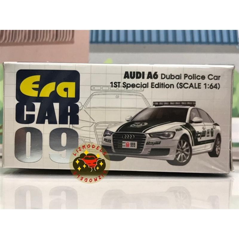 🔅里氏模型車 Era Car 1/64 雙11特價Audi A6 奧迪 大都會 計程車 杜拜警車 測試車 偽裝車 黑色-細節圖5