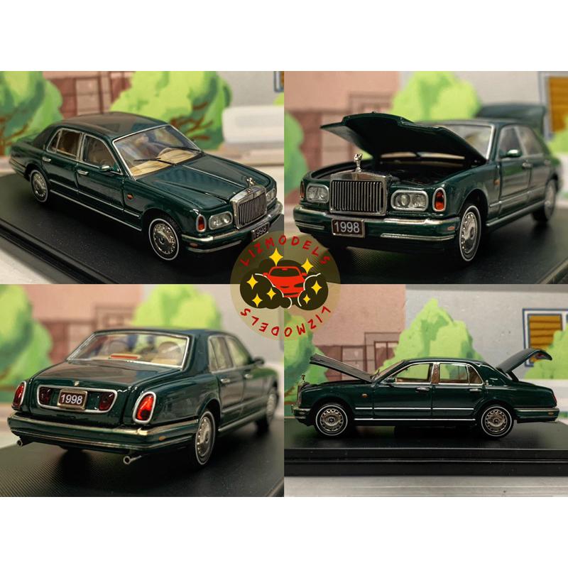 🔅里氏模型車 GFCC 1/64 1998 勞斯萊斯 Rolls Royce 引擎 後車廂 可開 老車 銀刺 銀靈-細節圖8