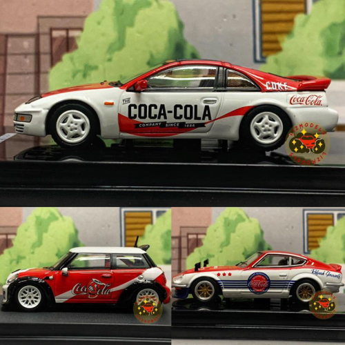 🔅里氏模型車 INNO 1/64 NISSAN FAIRLADY Z S30 S32 COCA COLA 可樂 可口可樂