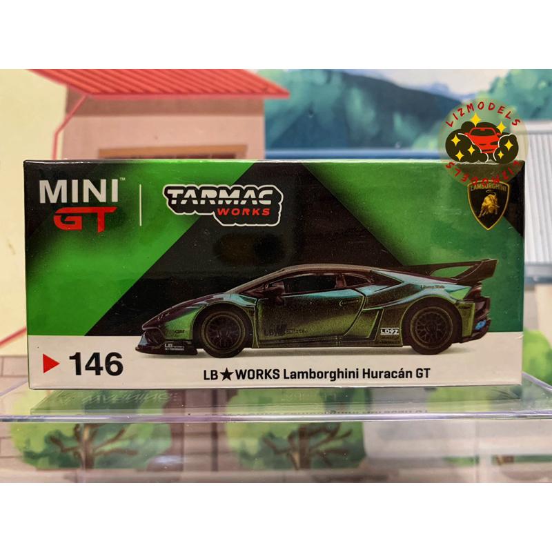 🔅里氏模型車 絕版稀有 MINI GT 145 146 藍寶堅尼 Huracan GT Nissan GTR 變色龍-細節圖2