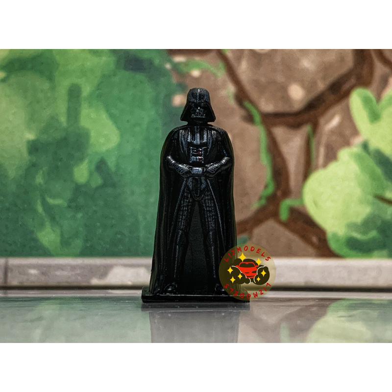 🔅里氏模型 迪士尼 1/64 星際大戰 正版 黑武士 STAR WARS 微縮 人偶 千年鷹號 太空船 Tomica-細節圖2