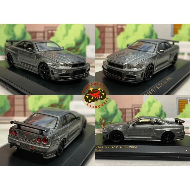 🔅里氏模型車 絕版 Carnel 1/64 Nissan GTR R35 R34 NISMO GT-R 京商 頭文字D-細節圖2