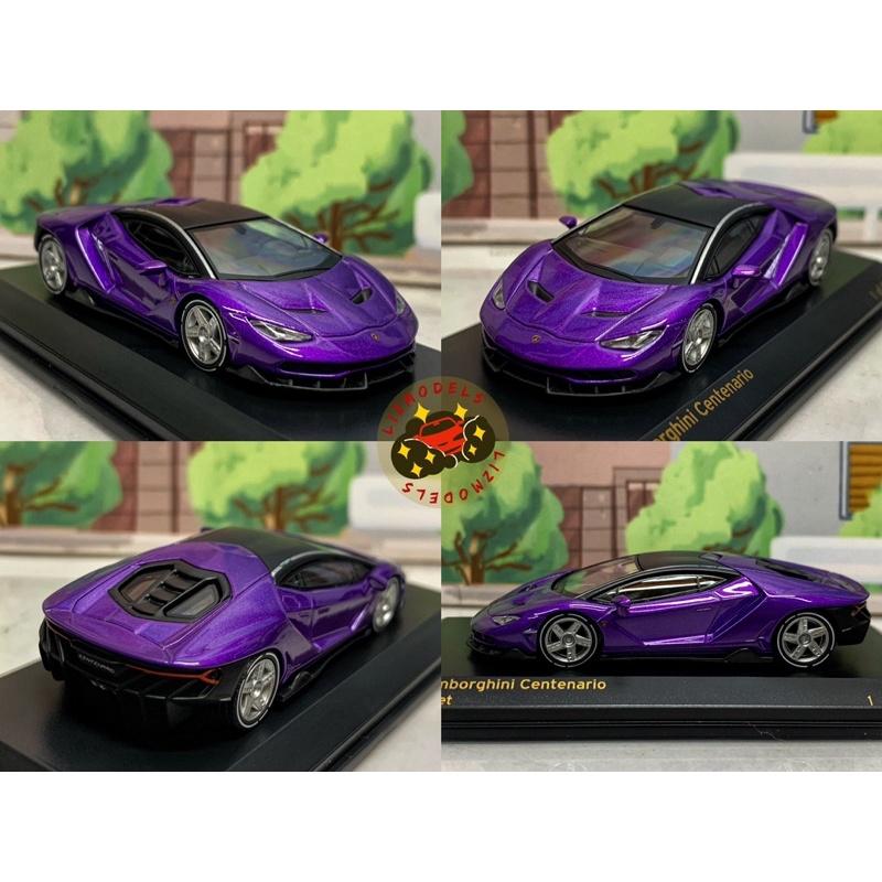 🔅里氏模型車 絕版 CARNEL 1/64 Lamborghini centenario Aventador 藍寶堅尼-細節圖4