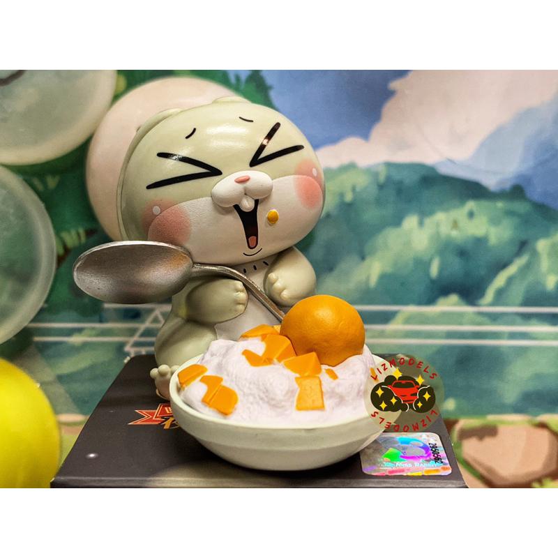 🔅里氏模型 謙謙創藝 扭蛋 好想兔 台灣 夜市小吃 Line 貼圖 盒玩 盲盒 Jinart 兔子 白爛貓 咖波 隱藏版-細節圖7