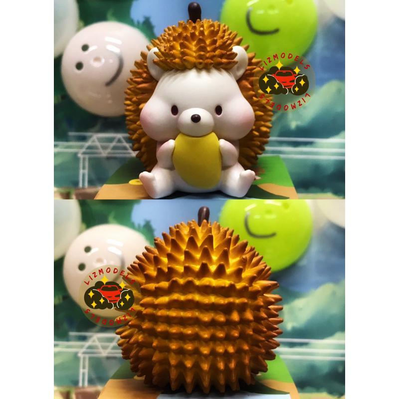 🔅里氏模型 Jinart 🦔 盒玩版 水果刺蝟 一代 榴槤 全系列 隱藏版 金榴槤 彩虹軟糖 金鳳梨 彩透 扭蛋 盲盒-細節圖3
