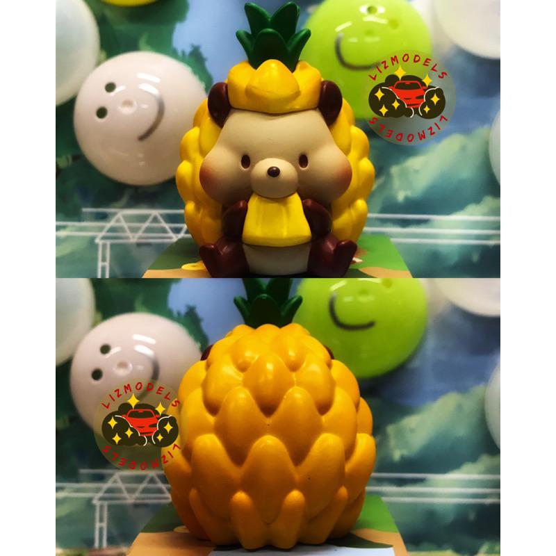 🔅里氏模型 Jinart 🦔 盒玩版 水果刺蝟 一代 榴槤 全系列 隱藏版 金榴槤 彩虹軟糖 金鳳梨 彩透 扭蛋 盲盒-細節圖4
