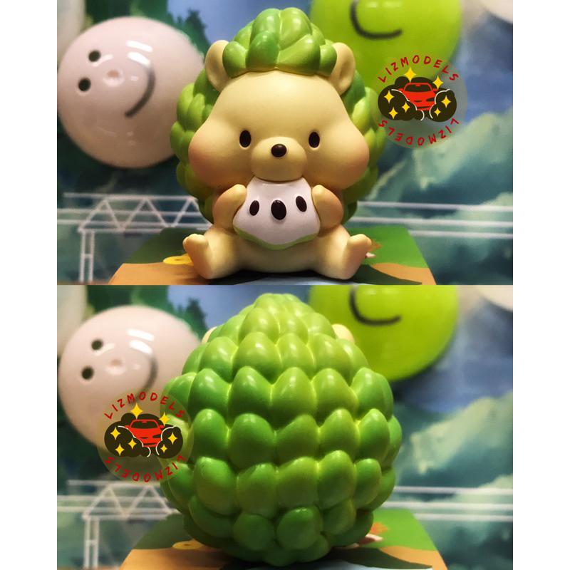 🔅里氏模型 Jinart 🦔 盒玩版 水果刺蝟 一代 榴槤 全系列 隱藏版 金榴槤 彩虹軟糖 金鳳梨 彩透 扭蛋 盲盒-細節圖6