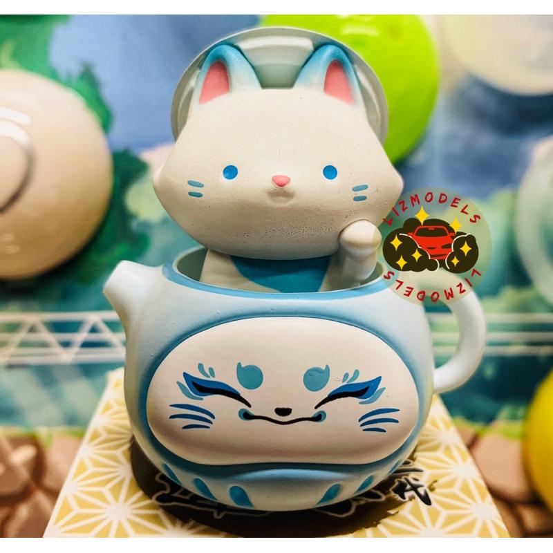 🔅里氏模型 Jinart 黑白日常 茶狐達摩 特別版 展會版 隱藏版 閻羅王 彩虹琉璃 彩透 達摩 盲盒 扭蛋 盒玩-細節圖6
