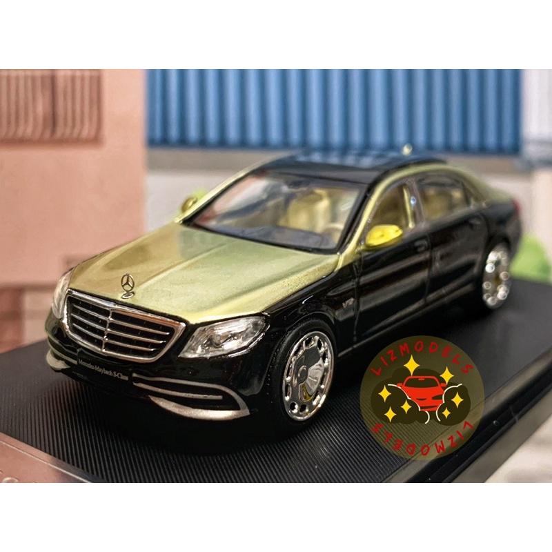 🔅里氏模型車 Master 1/64 賓士 邁巴赫 Mercedes Benz Maybach S-Class 模型車-細節圖5