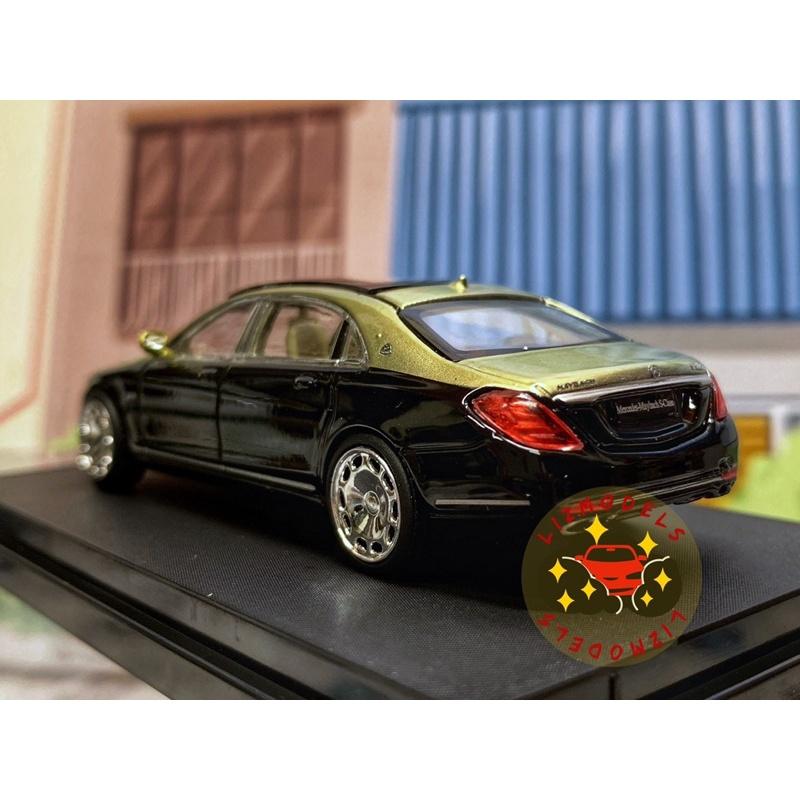 🔅里氏模型車 Master 1/64 賓士 邁巴赫 Mercedes Benz Maybach S-Class 模型車-細節圖6