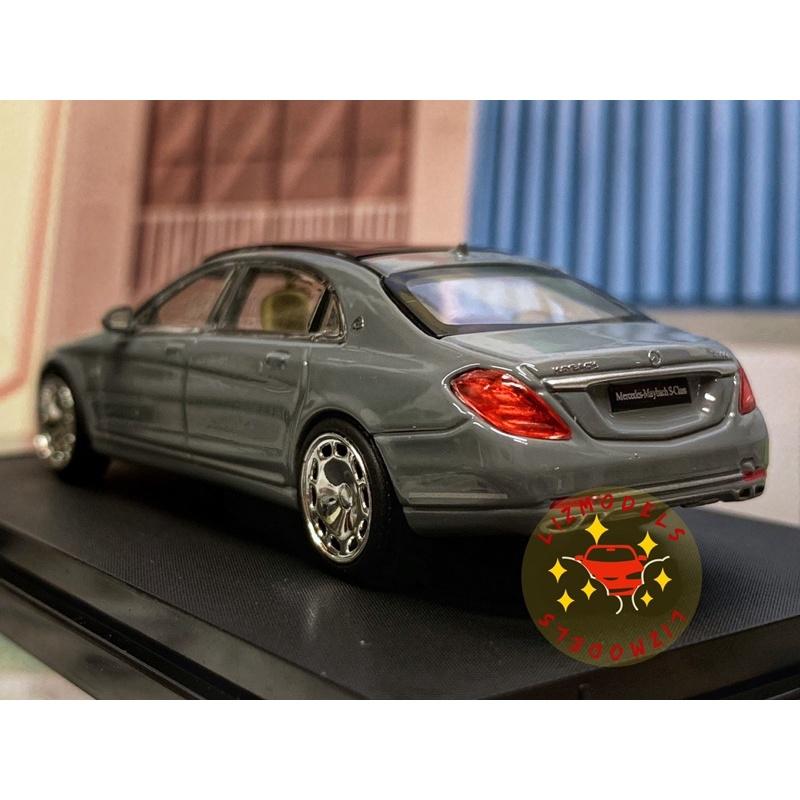 🔅里氏模型車 Master 1/64 賓士 邁巴赫 Mercedes Benz Maybach S-Class 模型車-細節圖8