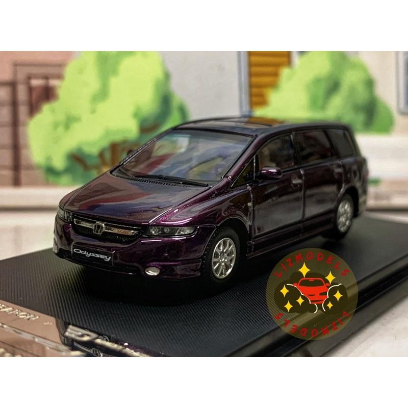 🔅里氏模型車 1/64 Honda Odyssey 2019 MPV 七人座 奧德賽 喜美 日本 本田 SW 合金模型車-細節圖6