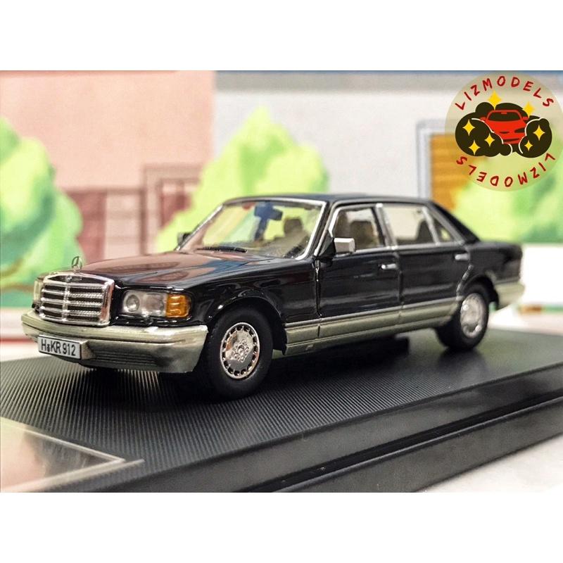 🔅里氏模型車 Street Weapon 1/64 賓士 Mercedes-Benz W140 虎頭奔 Mini gt-細節圖3