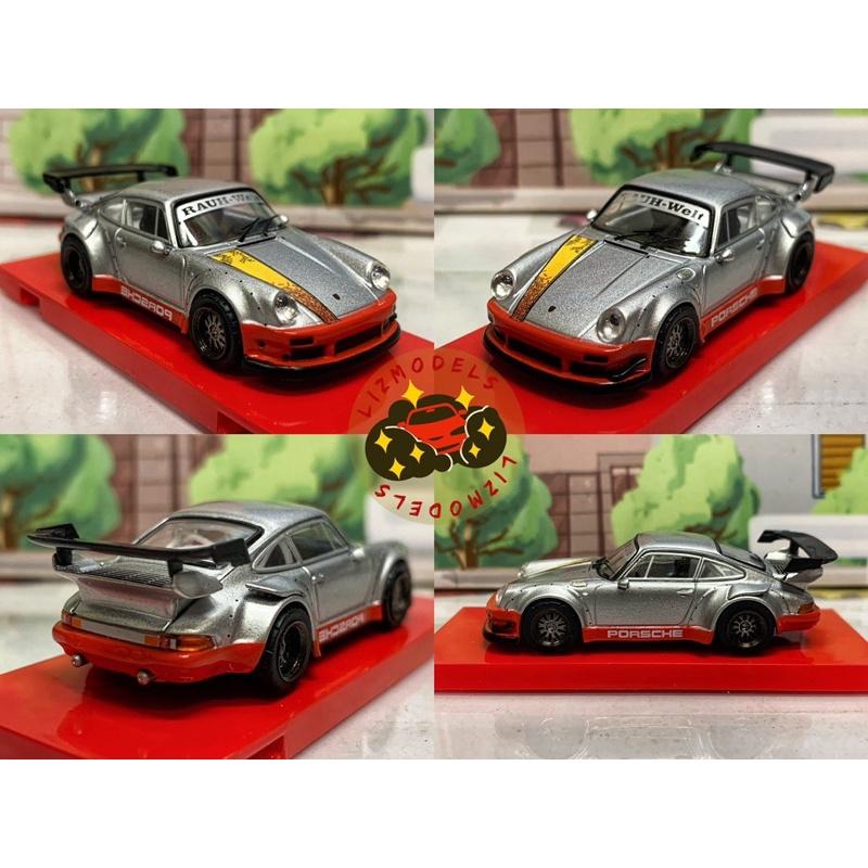 🔅里氏模型車 1/64 保時捷 Porcshe 911 舒克 Schuco poprace Tarmac 930 964-細節圖9