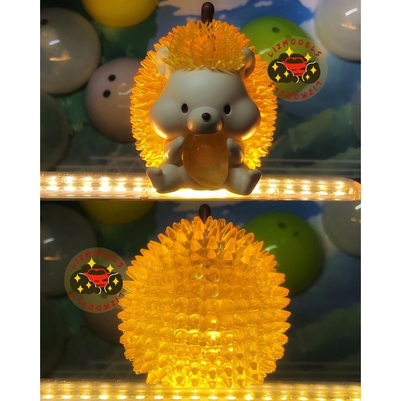 🔅里氏模型 Jinart 🦔 盒玩版 水果刺蝟 軟糖 一代 全系列 隱藏版 金榴槤 彩虹軟糖 金鳳梨 彩透 扭蛋 盲盒-細節圖3