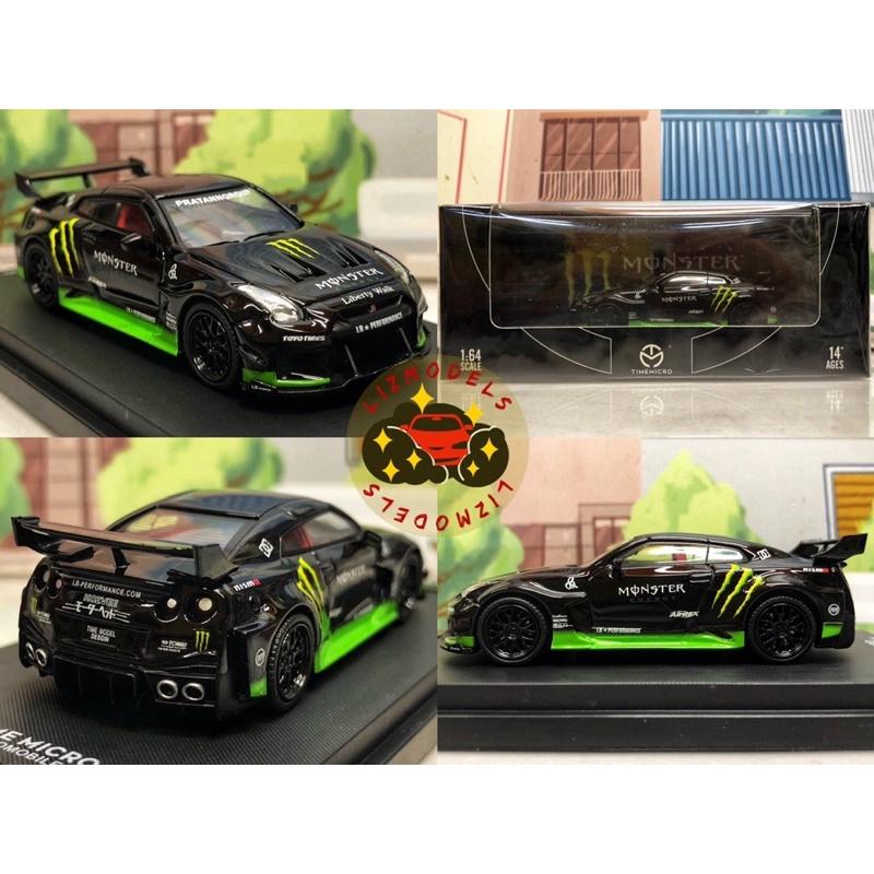 🔅里氏模型車 TM 1/64 Nissan GT-R GTR 魔爪 Monster Time Micro R35 魔爪-細節圖2