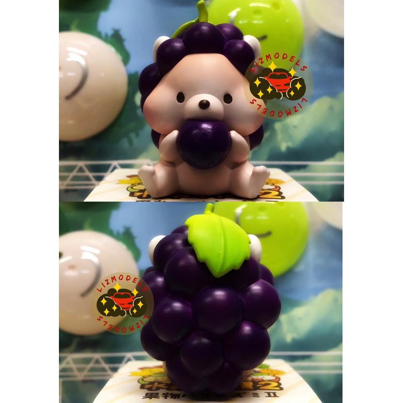 🔅里氏模型 Jinart 🦔 盒玩版 水果刺蝟 二代 軟糖 全系列 隱藏版 金榴槤 彩虹軟糖 金鳳梨 彩透 扭蛋 盲盒-細節圖8