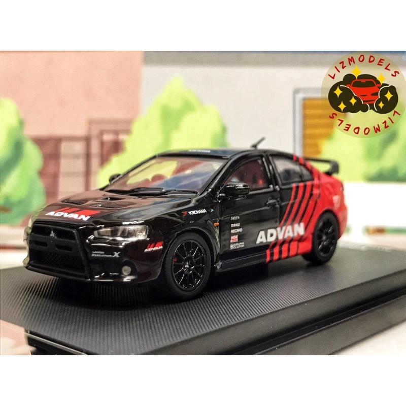 🔅里氏模型車 TM 1/64 Mitsubishi Lancer Evolution 三菱 EVO X 跑車 頭文字D-細節圖4