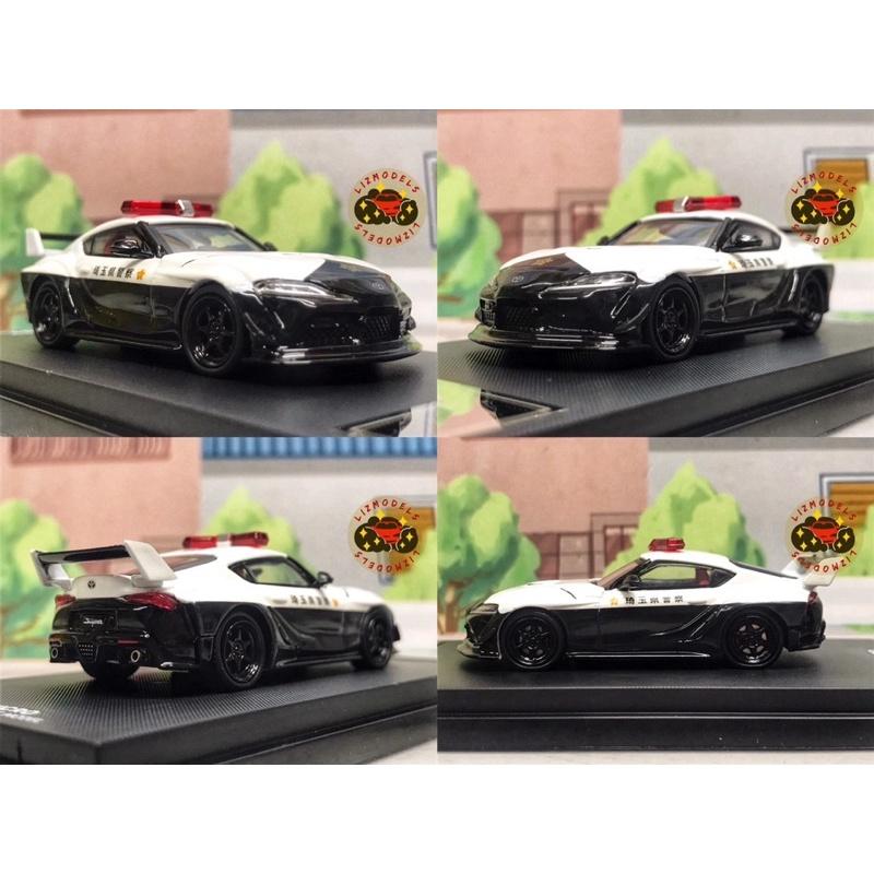 🔅里氏模型車 TM 1/64 日本警車 Mazda Rx-7 Honda NSX 警車 合金模型車-細節圖9