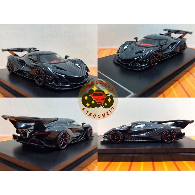 🔅里氏模型車 PEAKO64 1/64 APOLLO IE 阿波羅 碳纖維 玩命關頭 紫色 紅色 棕色 Peako樹脂車-細節圖2