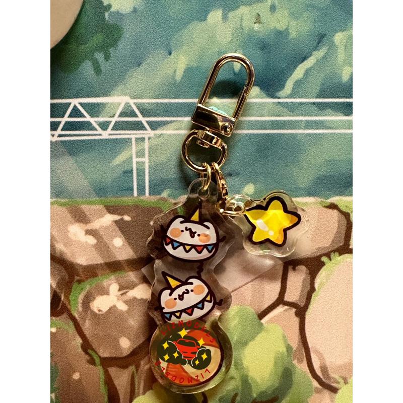 🔅里氏模型 Jinart 胸毛公寓 鑰匙圈 吊飾 馬戲團 胸毛 公寓 壓克力 公仔 Line 貼圖 喵喵怪 猴子 刺蝟-細節圖4