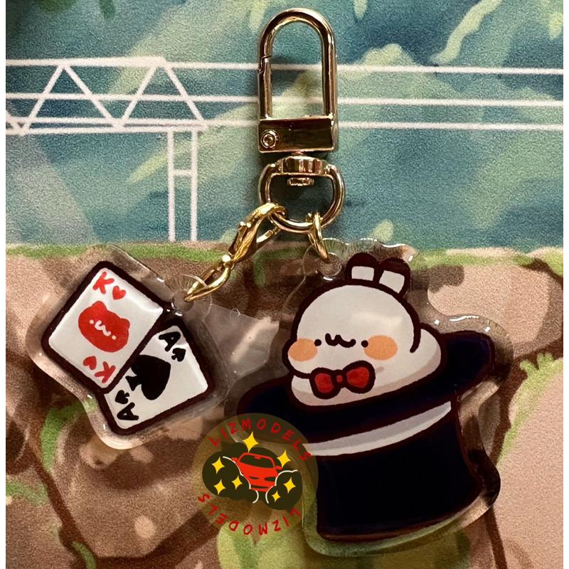🔅里氏模型 Jinart 胸毛公寓 鑰匙圈 吊飾 馬戲團 胸毛 公寓 壓克力 公仔 Line 貼圖 喵喵怪 猴子 刺蝟-細節圖7