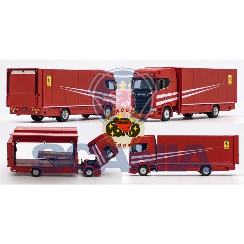 🔅里氏模型車 GCD 1/64 鷹頭獅身 ADVAN Scania 730S 鷗翼 汽車 運輸車 拖車 Supreme-細節圖3