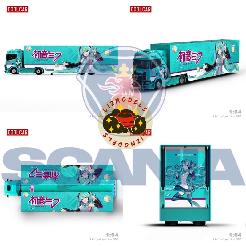 🔅里氏模型車 GCD 1/64 鷹頭獅身 ADVAN Scania 730S 鷗翼 汽車 運輸車 拖車 Supreme-細節圖7