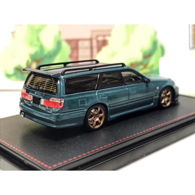 🔅里氏模型車 SW 1/64 Nissan GTR R34 Wagon 瓦罐 旅行車 日產 GT-R 五門 合金模型車-細節圖2