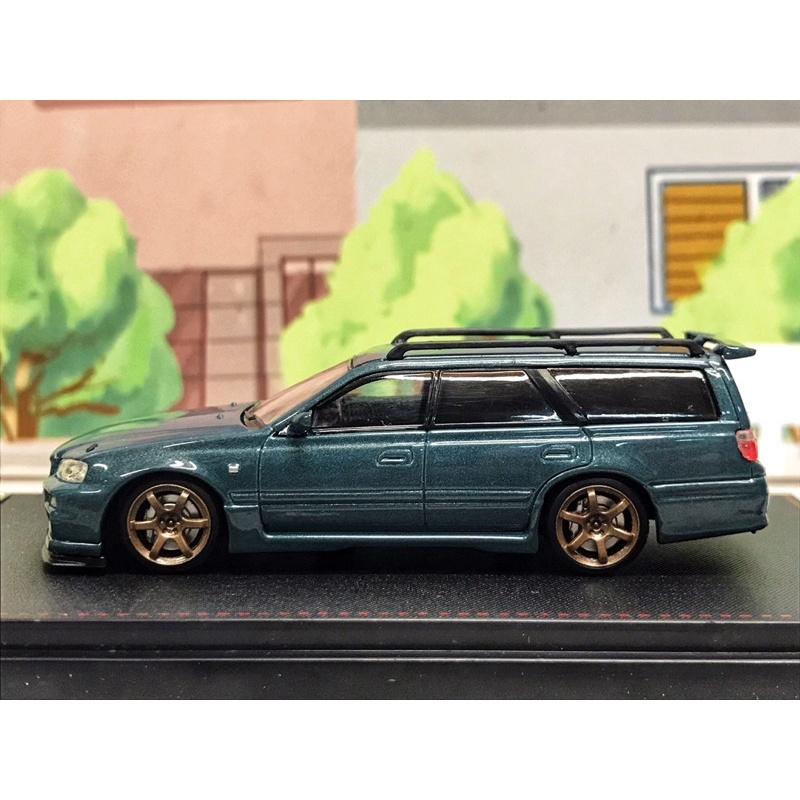 🔅里氏模型車 SW 1/64 Nissan GTR R34 Wagon 瓦罐 旅行車 日產 GT-R 五門 合金模型車-細節圖4