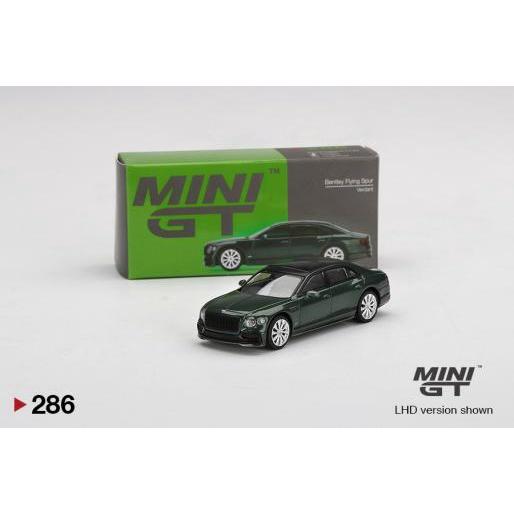 🔅里氏模型車 Mini Gt 286 1/64 賓利 Bentley Flying Spur Verdant 合金模型-細節圖2
