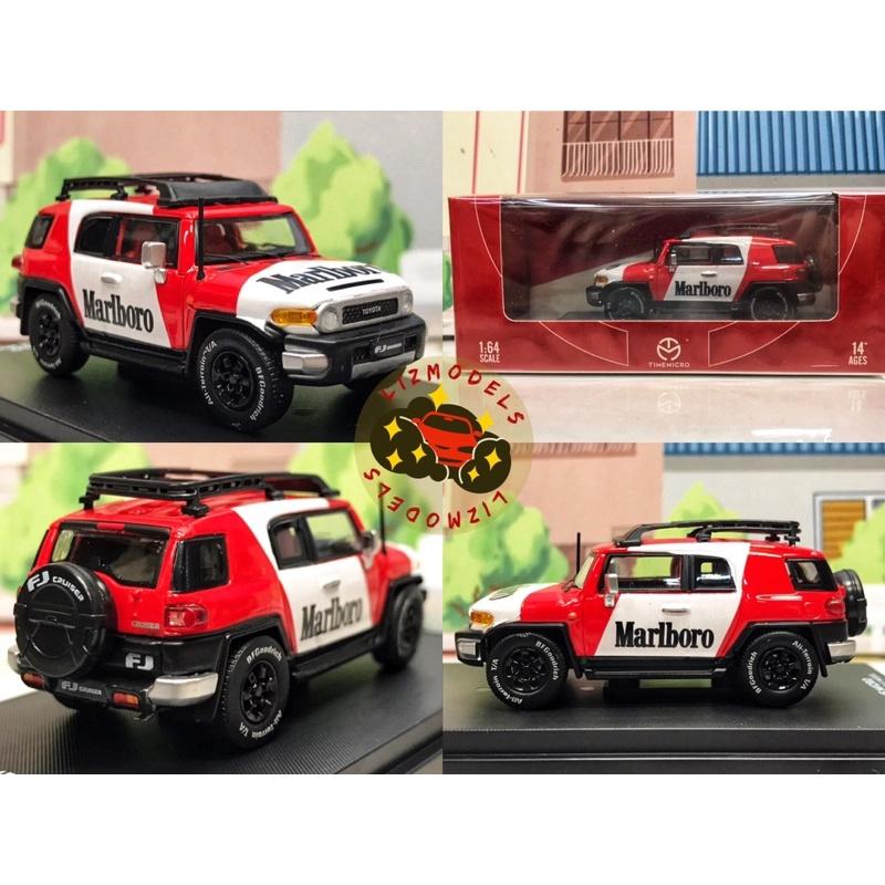 🔅里氏模型車 TM 1/64 Marlboro Toyota FJ Nissan GTR 萬寶路 合金模型車-細節圖3