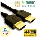 【京徹】amber 4K2K HDMI 1.4認證 支援2.0高階影音訊號線材 PS4/PS5/switch專用線材-規格圖1