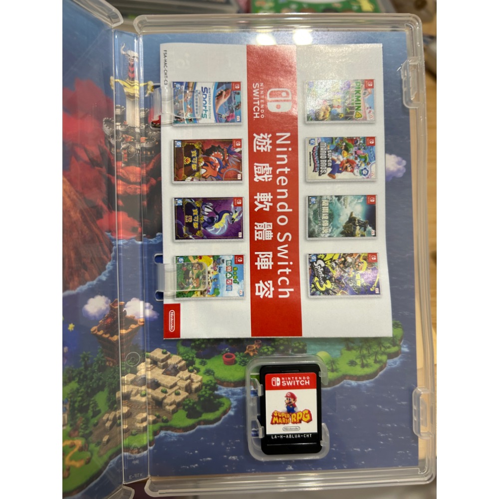 「二手」NS Switch 超級瑪利歐 RPG  瑪利歐 瑪莉歐 Mario 中文版-細節圖2