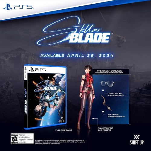 第二批PS5 劍星 Stellar Blade (星刃/夏娃計畫) -中文版