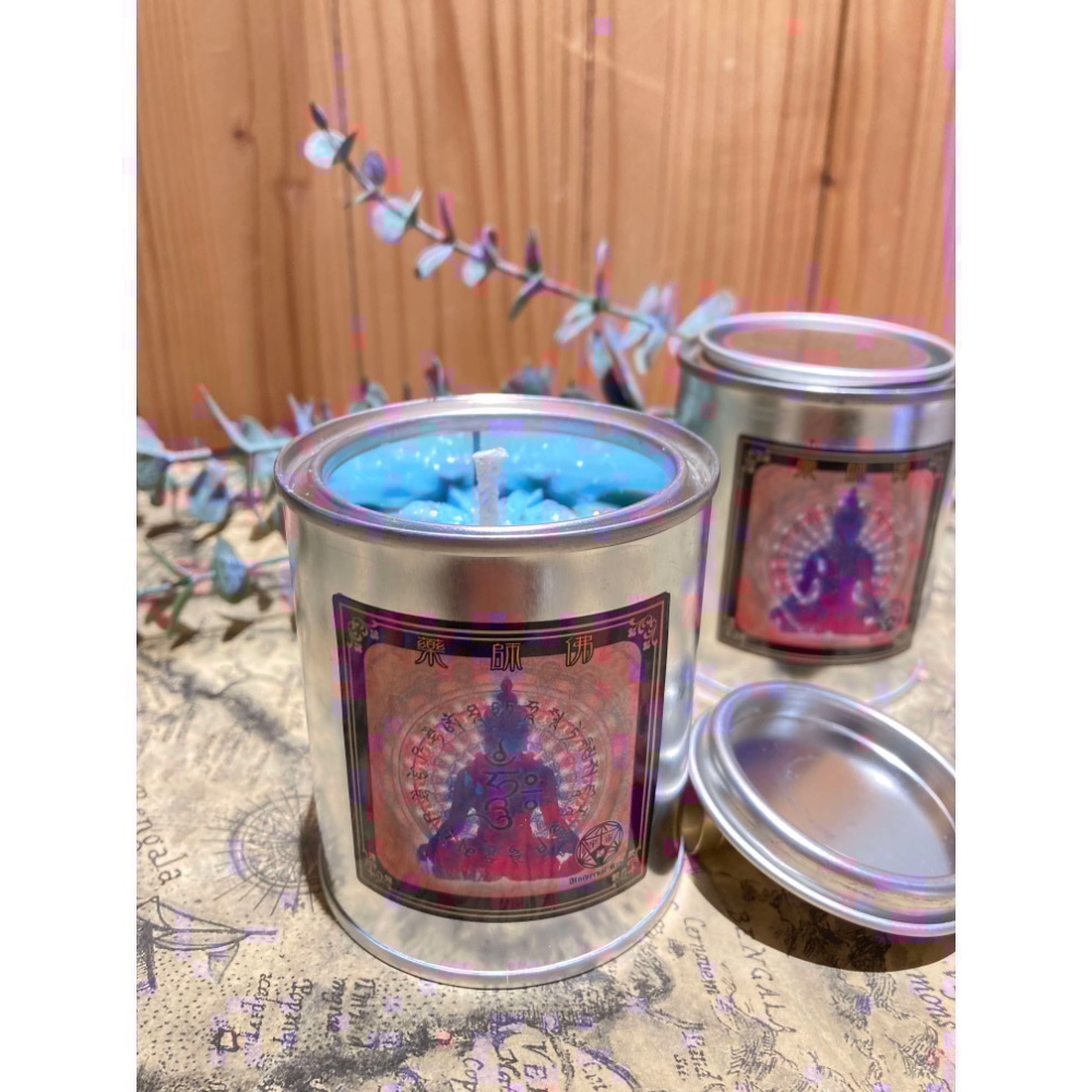 ✡️『💖宇宙鏈魔法商店』 經典罐裝魔法蠟燭-規格圖3