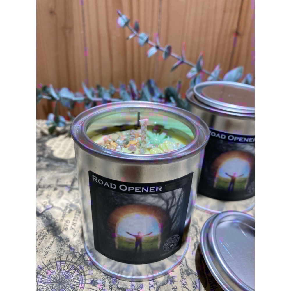 ✡️『💖宇宙鏈魔法商店』 經典罐裝魔法蠟燭-規格圖3