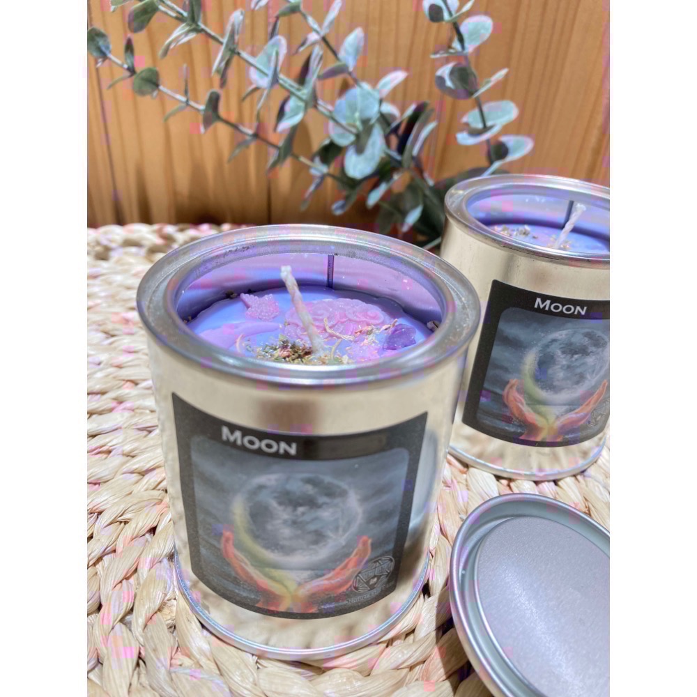 ✡️『💖宇宙鏈魔法商店』 經典罐裝魔法蠟燭-規格圖3