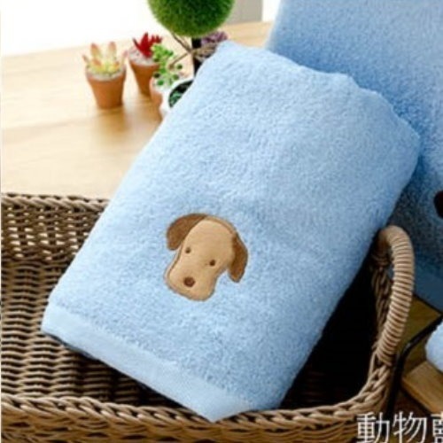 台灣興隆毛巾 素色繡花浴巾 單入-細節圖5