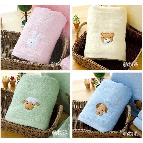 台灣興隆毛巾 素色繡花浴巾 單入-細節圖6