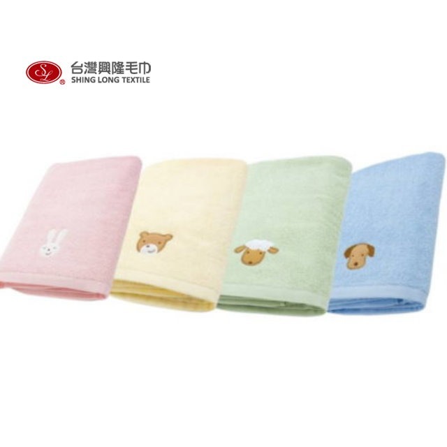 台灣興隆毛巾 素色繡花浴巾 單入-規格圖8