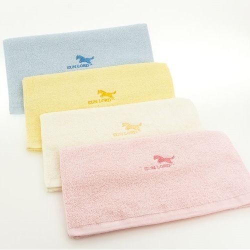 台灣興隆毛巾 隆馬素色繡花毛巾 (12條裝)-細節圖2