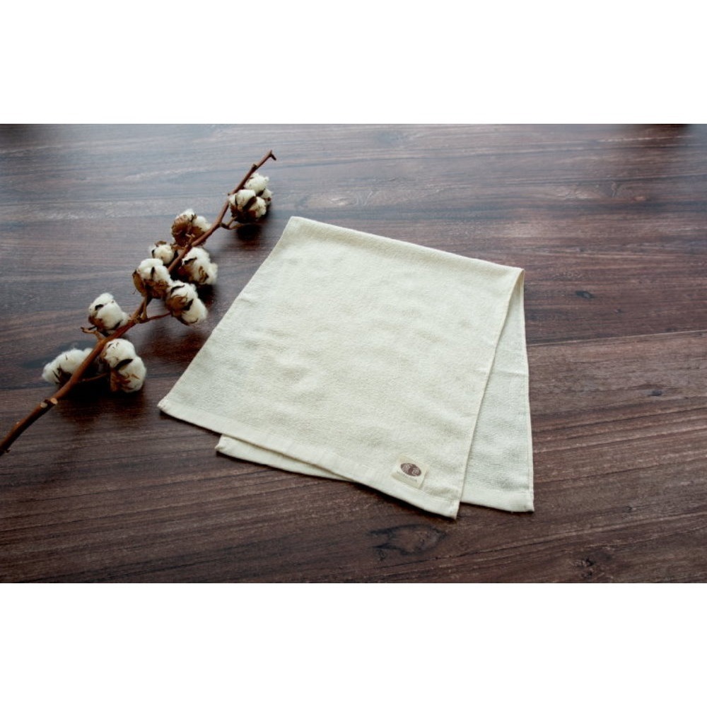 原色．原棉無染純棉毛巾 (6條毛巾組)【台灣興隆毛巾製】無染環保系列 輕薄易乾-細節圖6