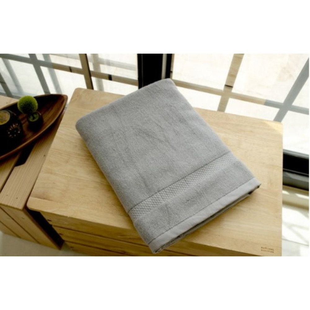 美國棉．雅痞雙股厚款浴巾-雅痞綠(單條浴巾組)【台灣興隆毛巾專賣】飯店等級厚度-規格圖7
