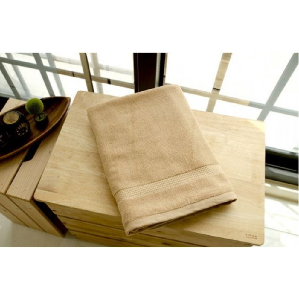 美國棉．雅痞雙股厚款浴巾-雅痞紫(單條浴巾組)【台灣興隆毛巾專賣】飯店等級厚度-規格圖7