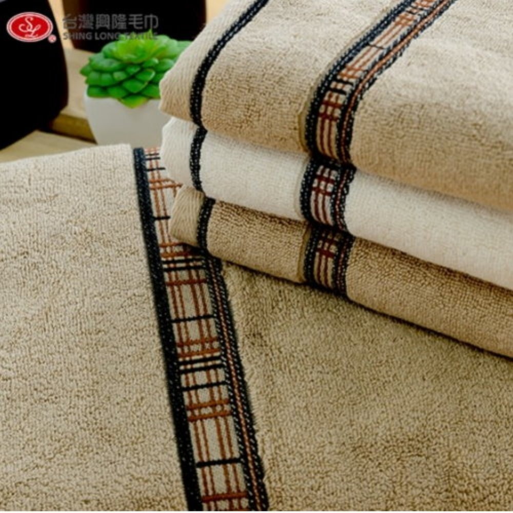 美國棉．低調奢華厚款毛巾(2條毛巾組) 【台灣興隆毛巾】飯店等級厚款毛巾-細節圖2