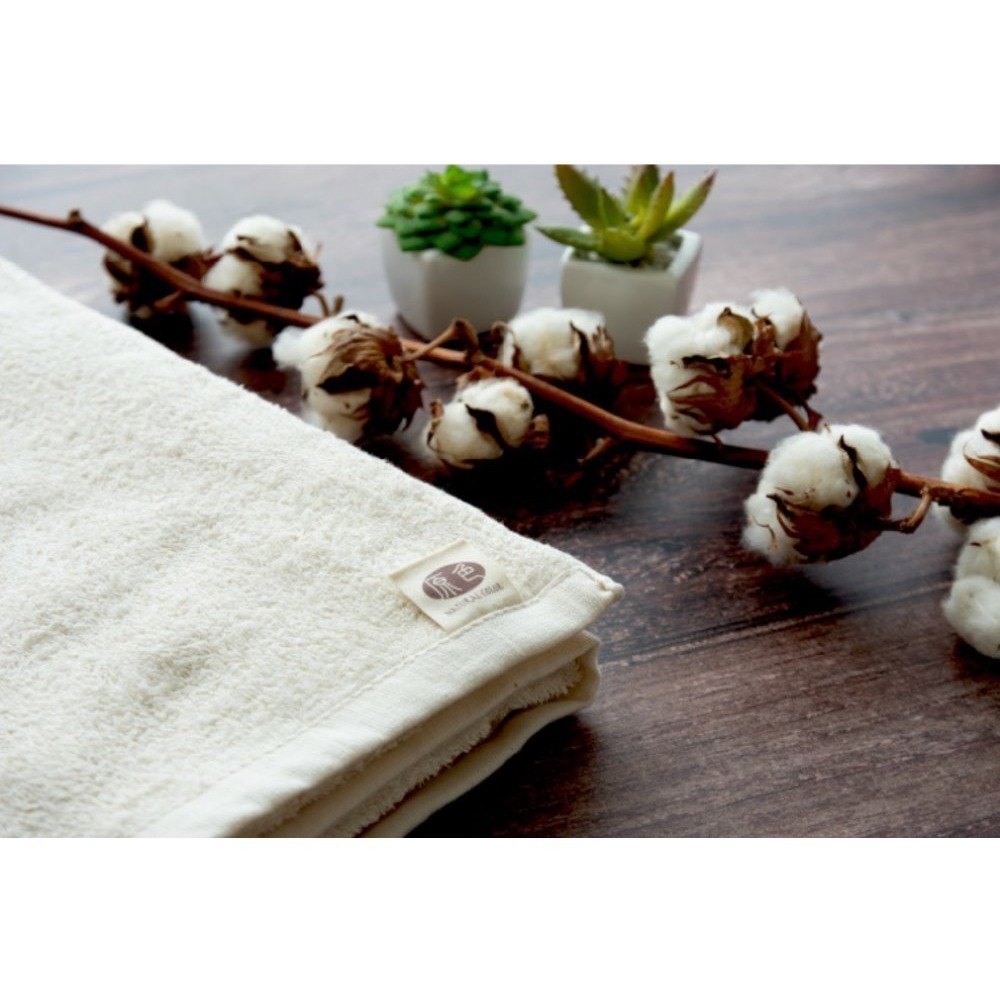 原色．原棉無染純棉浴巾 (2條浴巾組)【台灣興隆毛巾製】無染環保系列 輕薄易乾-細節圖5