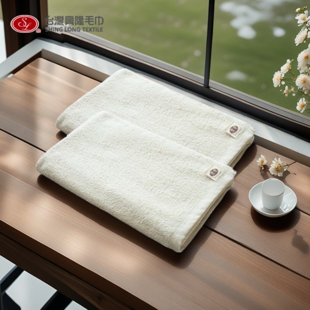 原色．原棉無染純棉浴巾 (2條浴巾組)【台灣興隆毛巾製】無染環保系列 輕薄易乾-規格圖8